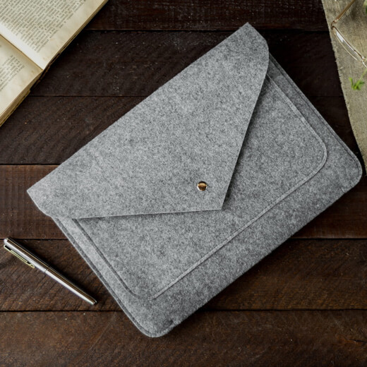 Чохол-конверт з повсті Gmakin Grey для MacBook Air 13 