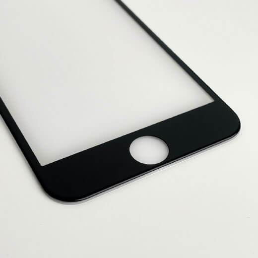 Найкращий захист дисплея iPhone 7 Plus | 8 Plus з захисним 3D склом oneLounge SilicolEdge Black