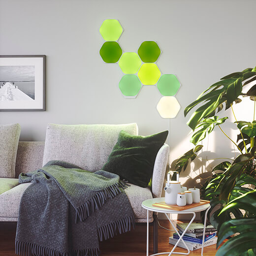 Розумна система освітлення Nanoleaf Shapes Hexagon Starter Kit Apple Homekit (5 модулів)
