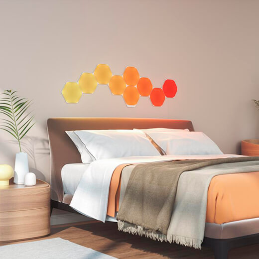 Розумна система освітлення Nanoleaf Shapes Hexagon Starter Kit Apple Homekit (5 модулів)