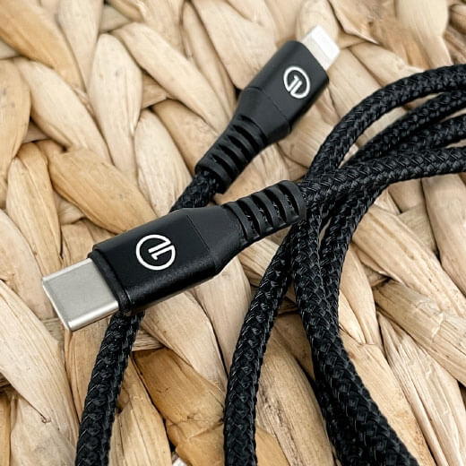 Плетений кабель oneLounge 1Power USB-C to Lightning (1.2 m)