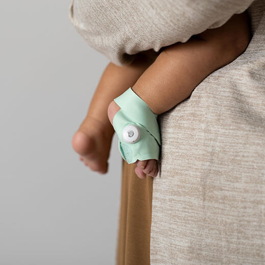 Розумний носок для немовлят Owlet Smart Sock Blue 3rd Gen