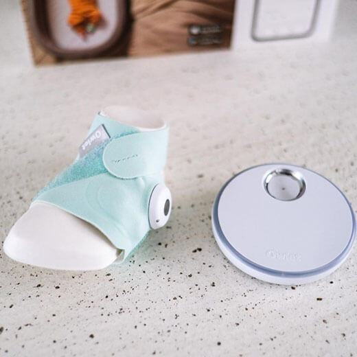 Розумний носок для немовлят Owlet Smart Sock Blue 3rd Gen