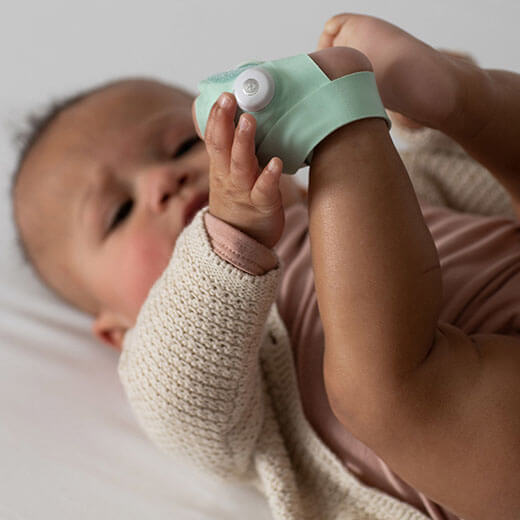 Розумний носок для немовлят Owlet Smart Sock Blue 3rd Gen