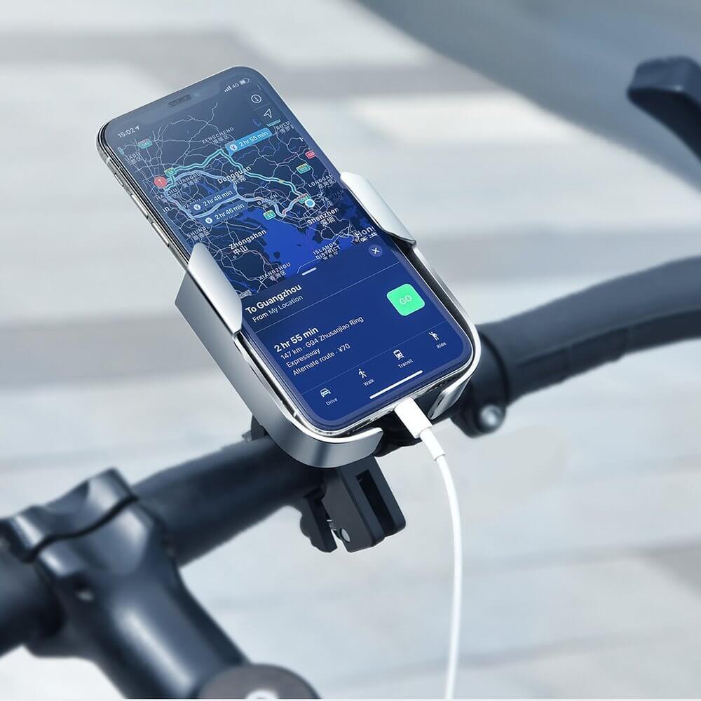 Купити велоутримувач Baseus Armor Motorcycle Holder Black для iPhone | телефону
