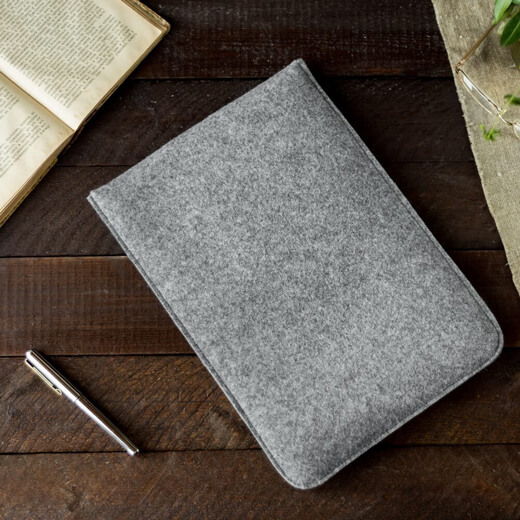 Чохол-карман з повсті з гумкою Gmakin Grey для MacBook Air 13 