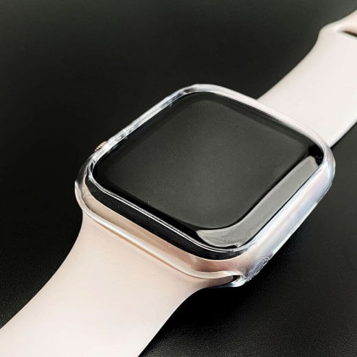 Тонкий прозорий чохол TPU oneLounge SilicolDots для Apple Watch SE | 6 | 5 | 4 40mm ціна