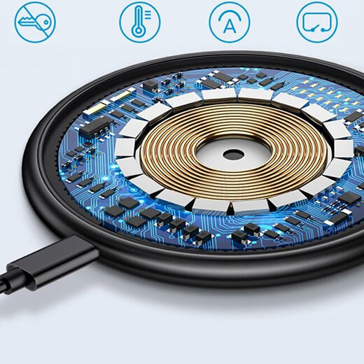 Бездротова зарядка MagSafe ESR HaloLock™ Magnetic Wireless Charger Navy Blue для iPhone