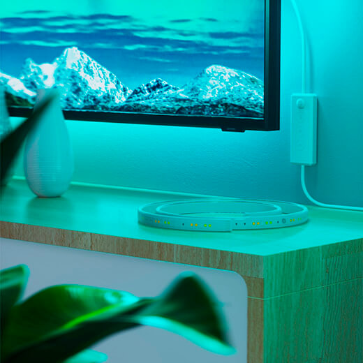 Додаткова розумна світлодіодна стрічка Nanoleaf Essentials Lightstrip Expansion Apple HomeKit (1 м)