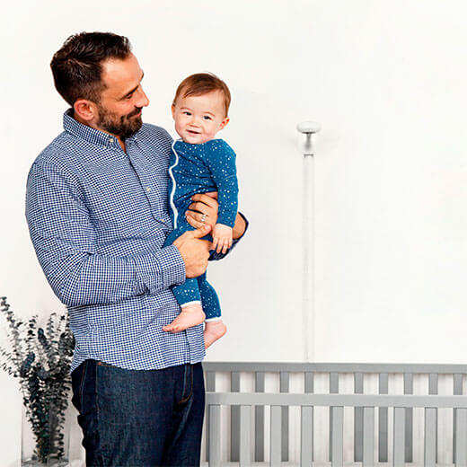 Розумна видеоняня Nanit Plus Smart Baby Monitor Camera Sleep Tracker & Wall Mount