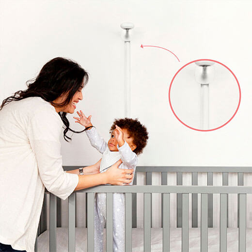 Розумна видеоняня Nanit Plus Smart Baby Monitor Camera Sleep Tracker & Wall Mount