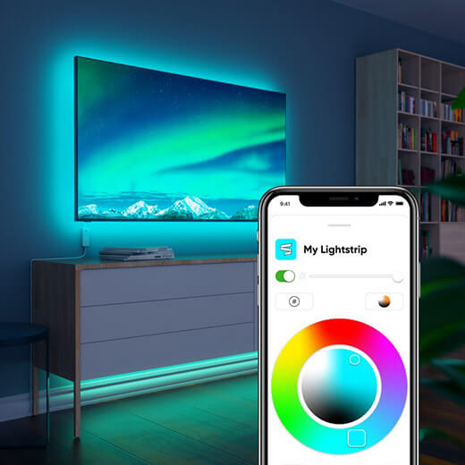 Розумна світлодіодна стрічка Nanoleaf Essentials Lightstrip Starter Kit Apple HomeKit (2 м)