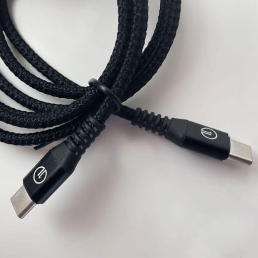 Плетений кабель oneLounge 1Power USB-C to USB-C 100W (2 m) Швидка зарядка