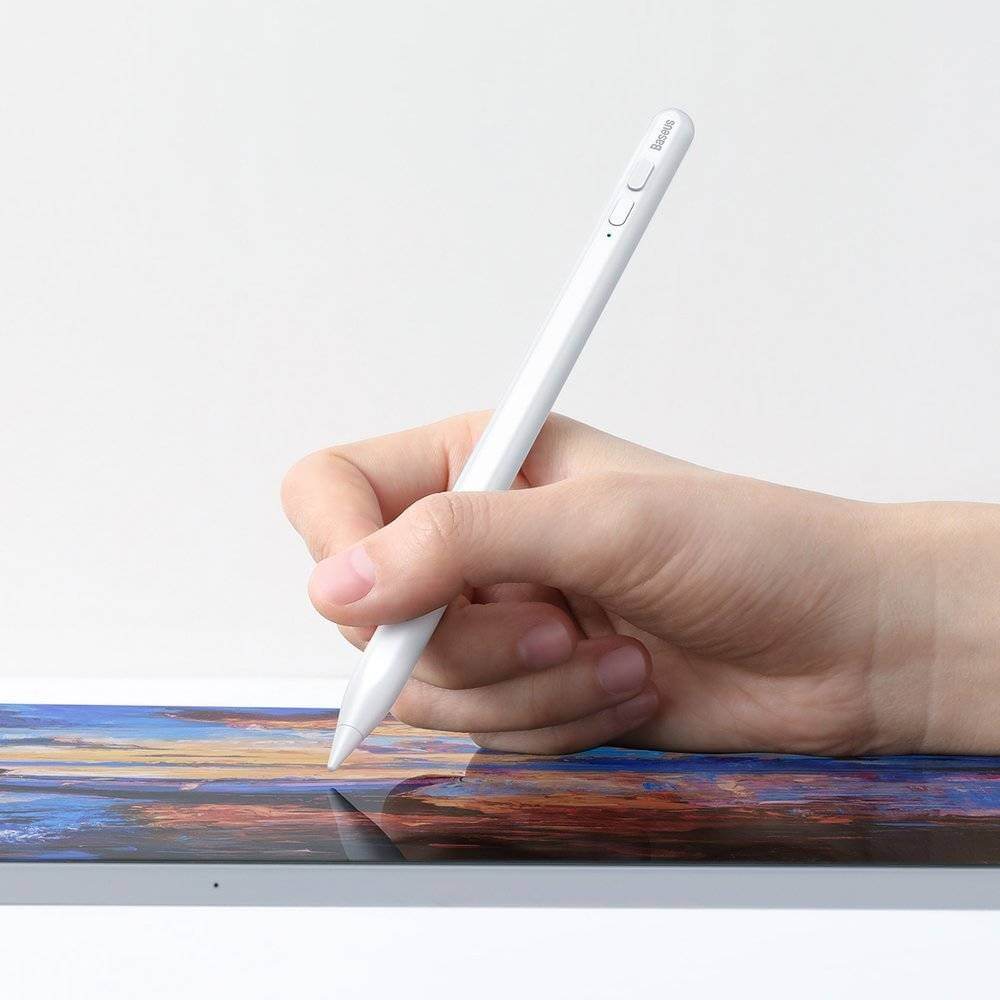 Купити стілус Baseus Smooth Writing Capacitive White (Active version) для iPad у Києві