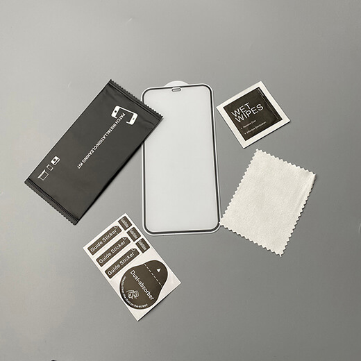 Захисне 3D скло з рамкою для поклейки oneLounge SilicolEdge для iPhone 11 Pro Max | XS Max