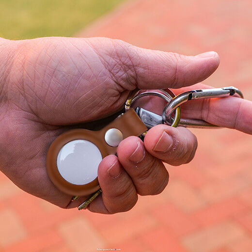 Силіконовий брелок з кільцем iLoungeMax Silicone Keychain Case для AirTag