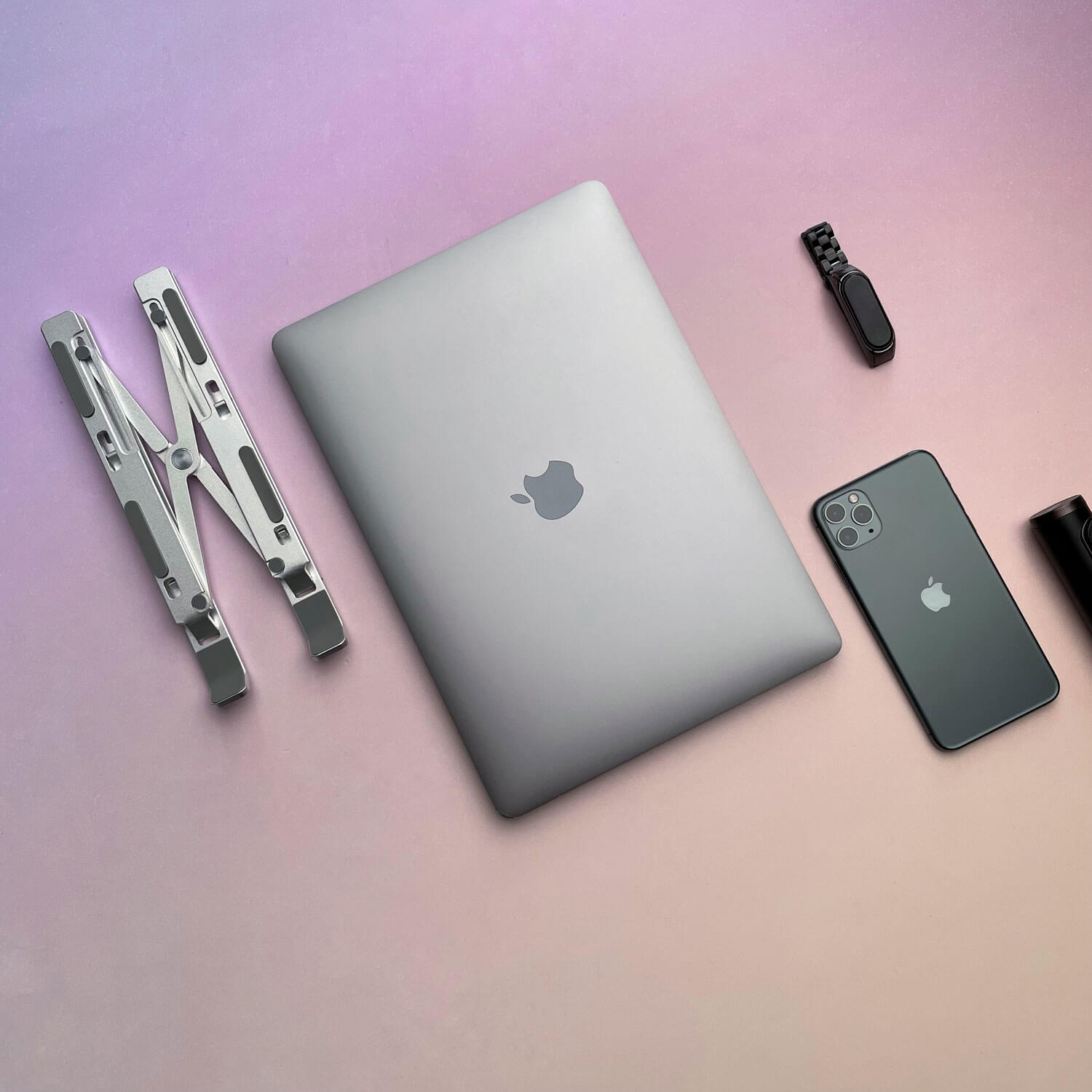 Алюмінієва портативна підставка oneLounge 1Desk для MacBook