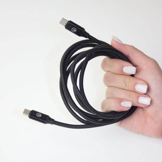 Плетений кабель oneLounge 1Power USB-C to USB-C 60W (1.2 m) Плетений кабель oneLounge 1Power USB-C to USB-C 60W виконаний з якісних матеріалів завдовжки 1,2 метра