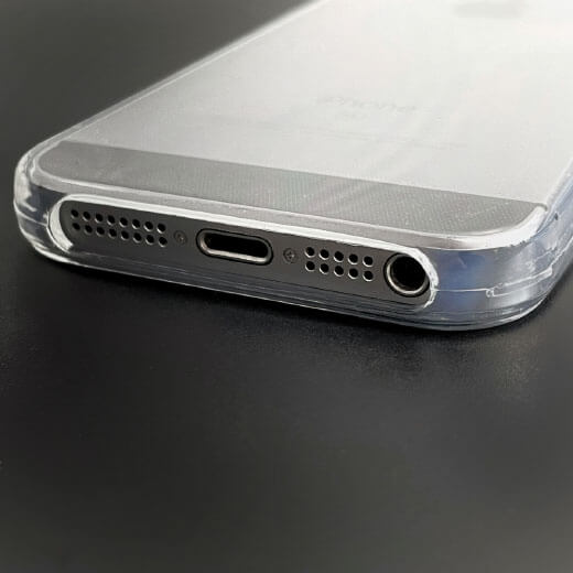 Тонкий прозорий чохол TPU oneLounge 1Silicol для iPhone 5 | 5S | SE купити