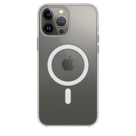 Прозорий чохол Apple Clear Case with MagSafe (MM2W3) для iPhone 13 mini має класичний дизайн