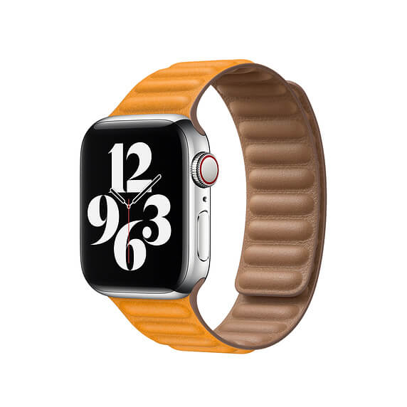Шкіряний ремінець Apple Leather Link для Apple Watch Series SE / 6/5/4