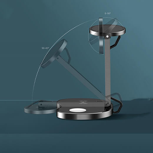 Док-станція MagSafe iLoungeMax 3 in 1 Wireless Charger 15W для iPhone | AirPod | Apple Watch