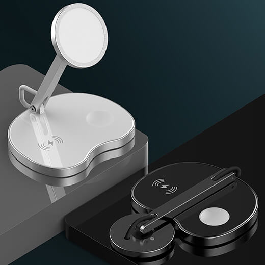 Док-станція MagSafe iLoungeMax 3 in 1 Wireless Charger 15W для iPhone | AirPod | Apple Watch